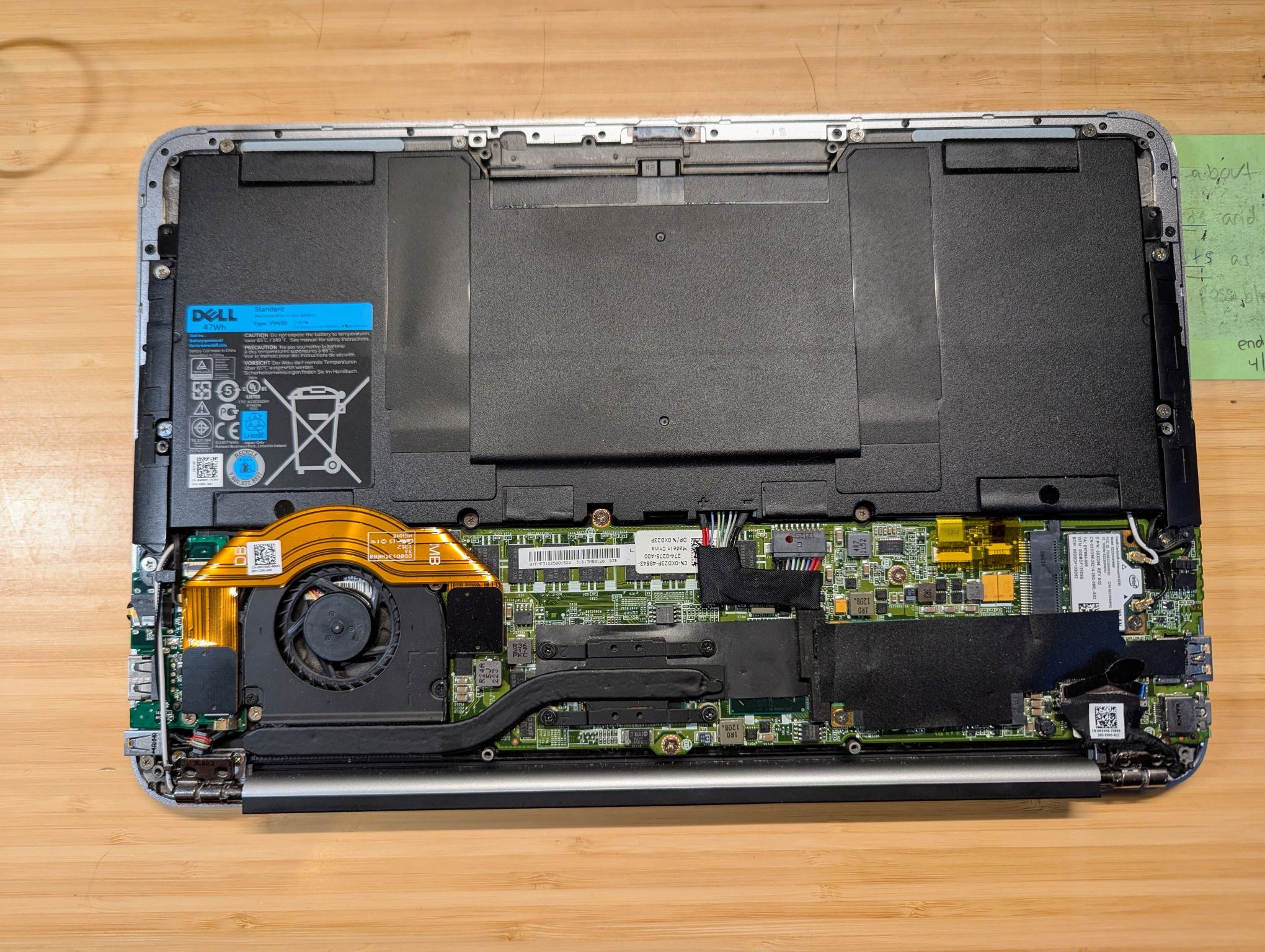 MCR Dell XPS battery repair